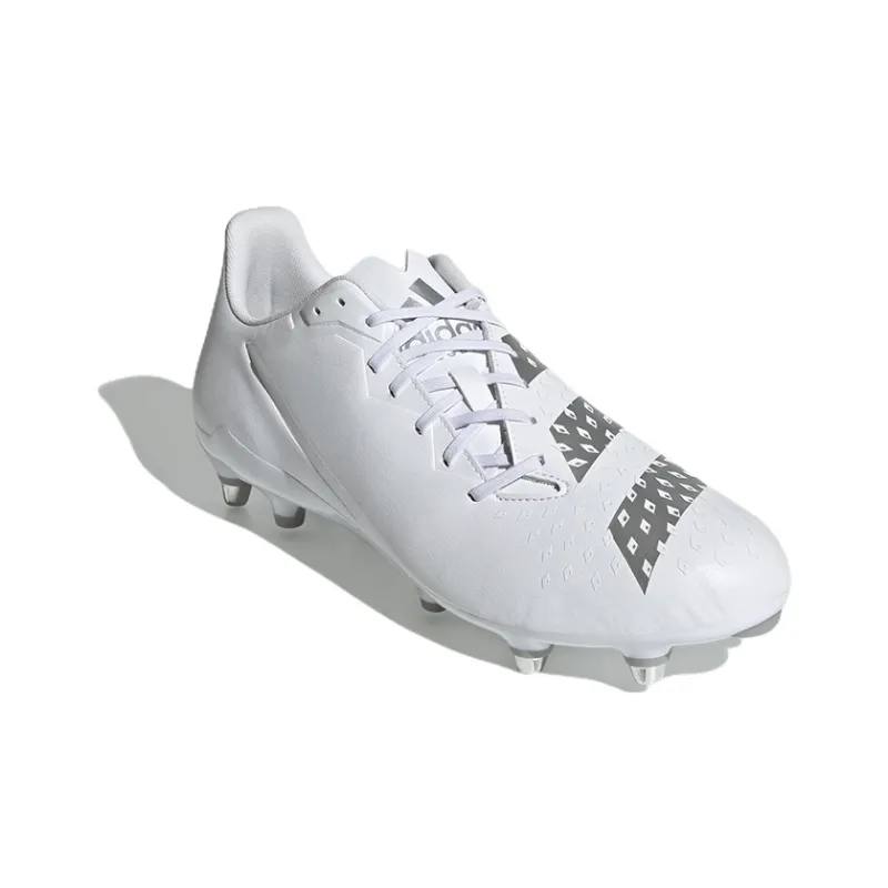 Adidas Malice SG Da Rugby Wear-Resistant Low-Top Training Shoes Men's White-2