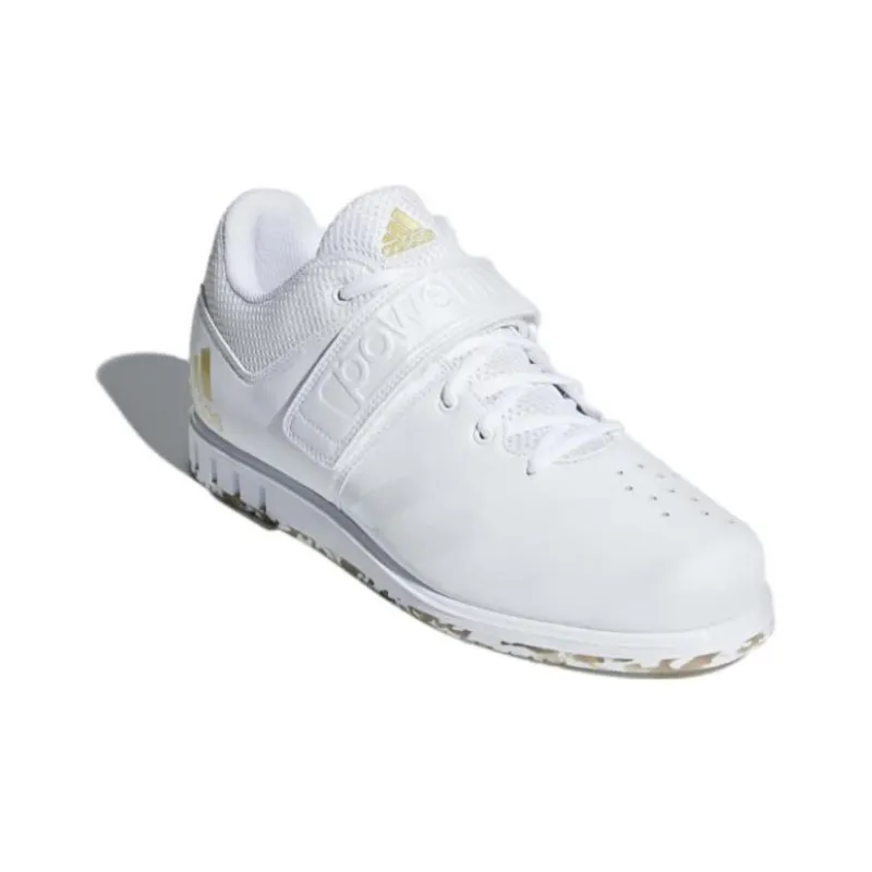 Adidas Powerlift 13.1 'White Gold Metallic'-2