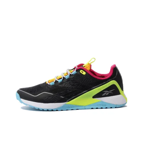 Reebok Nano X1 Training Shoes Men Low-Top Black/Green