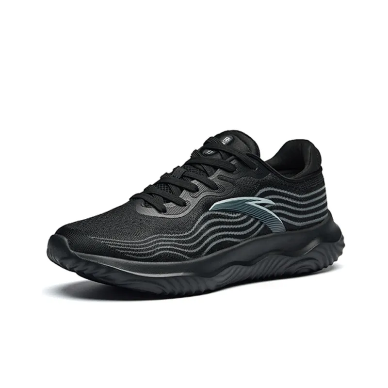 ANTA Variety Training Collection Training Shoes Men Low Top Black/Smoke Coal Gray-2