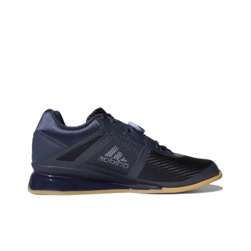 Adidas Leistung 16 2.0 Weightlifting Wear-Resistant Low-Top Training Shoes Men's Blue-1