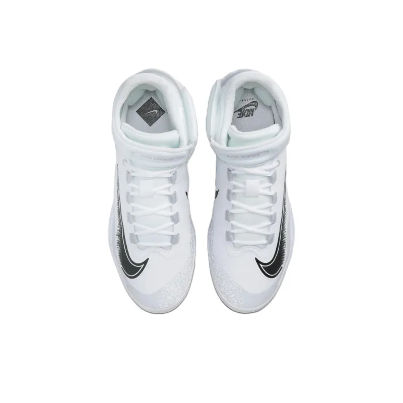 Nike Alpha Huarache Elite 4 Mid 'White Wolf Grey'-3
