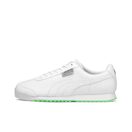 PUMA Roma Training Shoes Men Low-Top White/Green