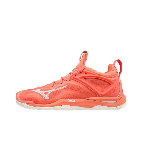 Mizuno Training Shoes Women's Low-Top Orange/White
