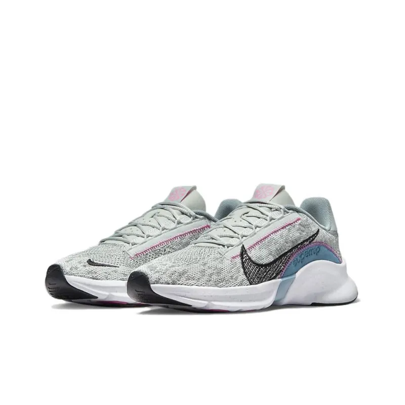 Nike SuperRep Go 3 Next Nature Flyknit 'White Violet Ash' Women's-2