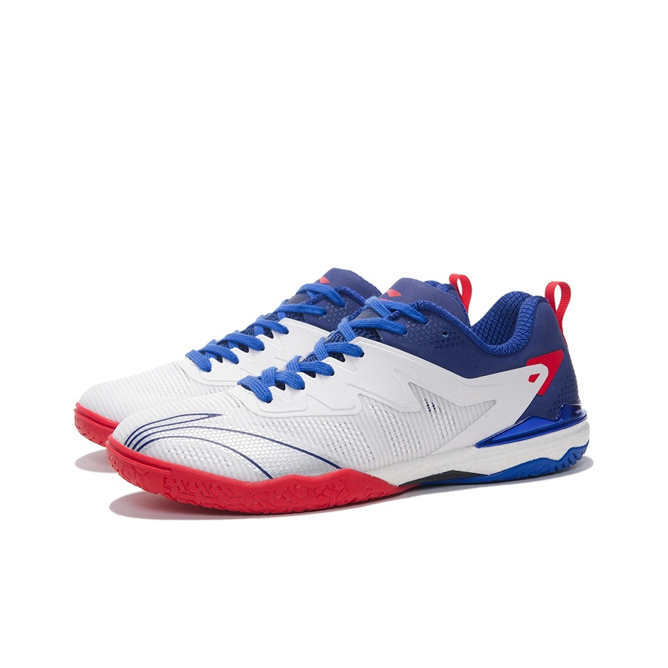 LINING Kirin 2.0 Training Shoes Men Low-Top Standard White/Phantom Purple  Blue/Red US M 6.5