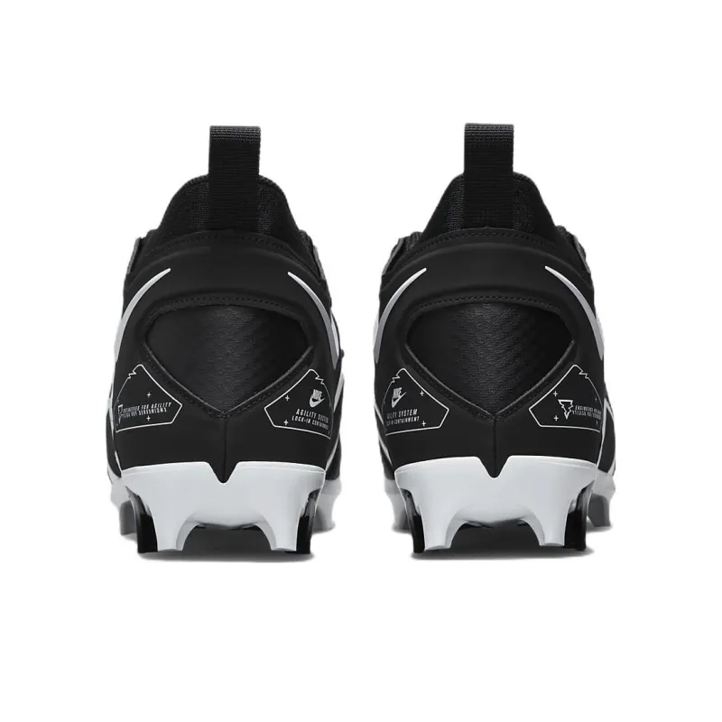 Nike Alpha Menace Pro 3 Black White-4