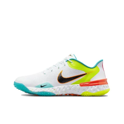Nike Alpha Huarache Elite 3 Turf White Neon