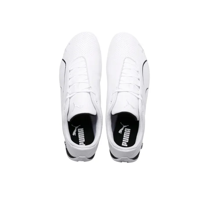 PUMA Mercedes Amg BMW MMS Future Cat Ultra Cushioned Slip Resistant Low Top Training Shoes Men's White-2