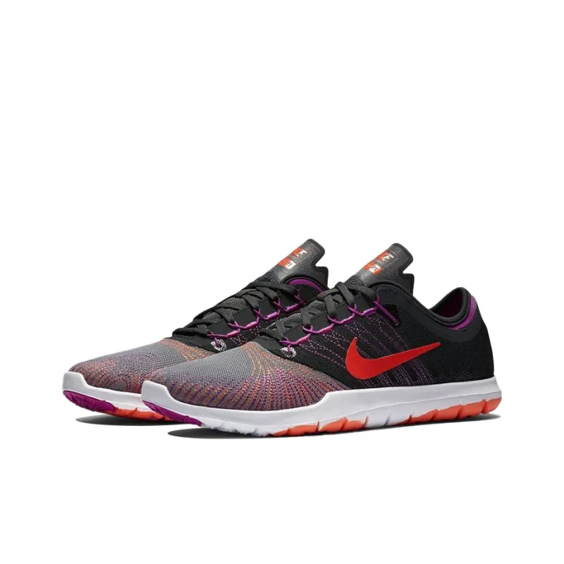 Nike Flex Adapt Training Shoes Women's Low-Top Purple/Black/Orange/White-1