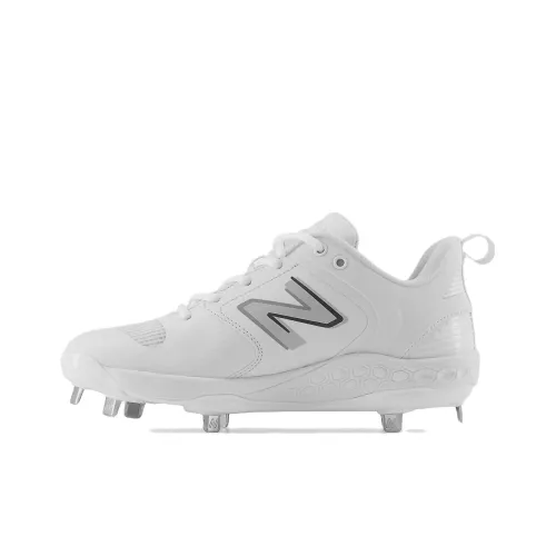 New Balance NB Fresh Foam X Velo V3 Metal Cushioned Slip-Resistant Low-Top Softball Shoes Women's White