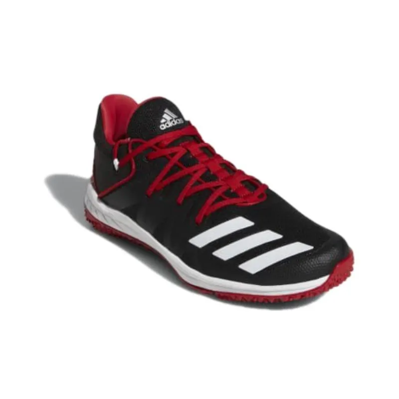 Adidas Speed Turf Training Shoes Men Low-Top Black/Red-2