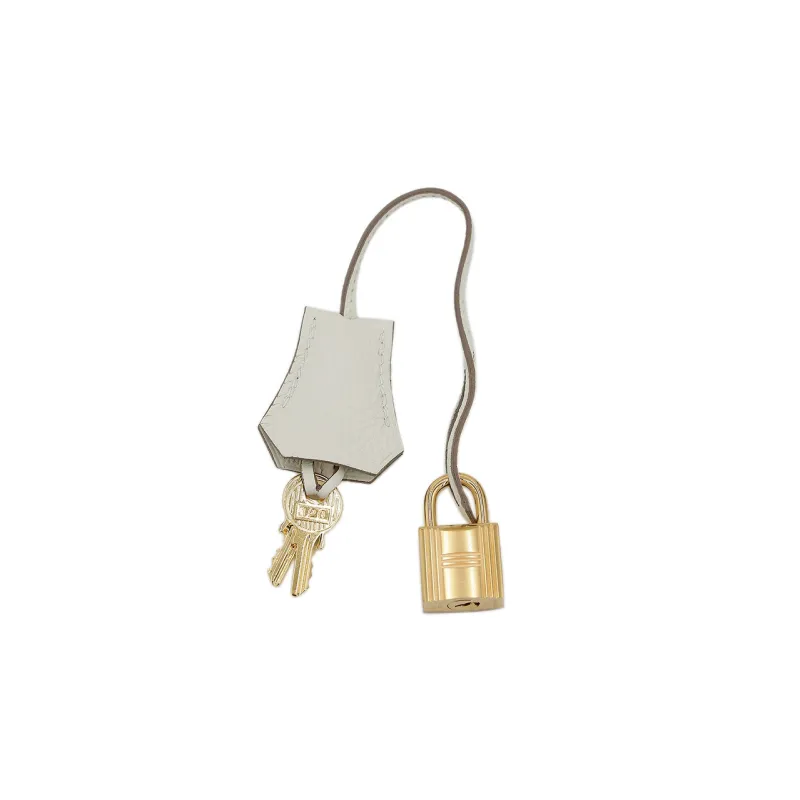 HERMES Kelly Togo Calfskin Kelly Bag Handbag 25 Women's 0T Mushroom White-18