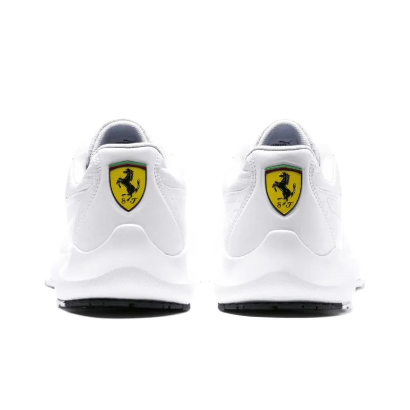 PUMA Ferrari Evo Cat Ii Low Top Running Shoes White-3
