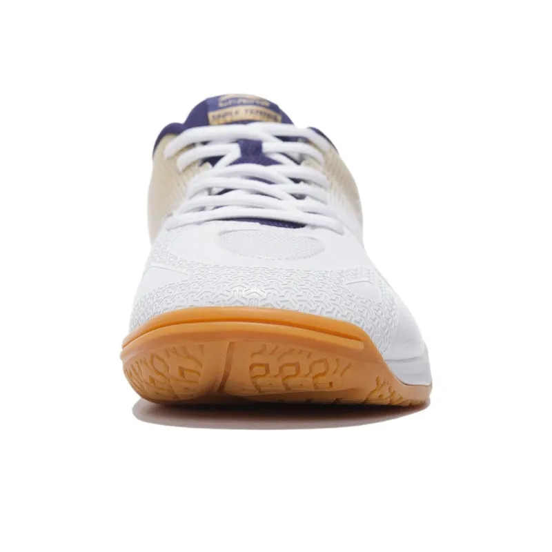 LiNing Slip-Resistant Low-Top Training Shoes Men's White-4