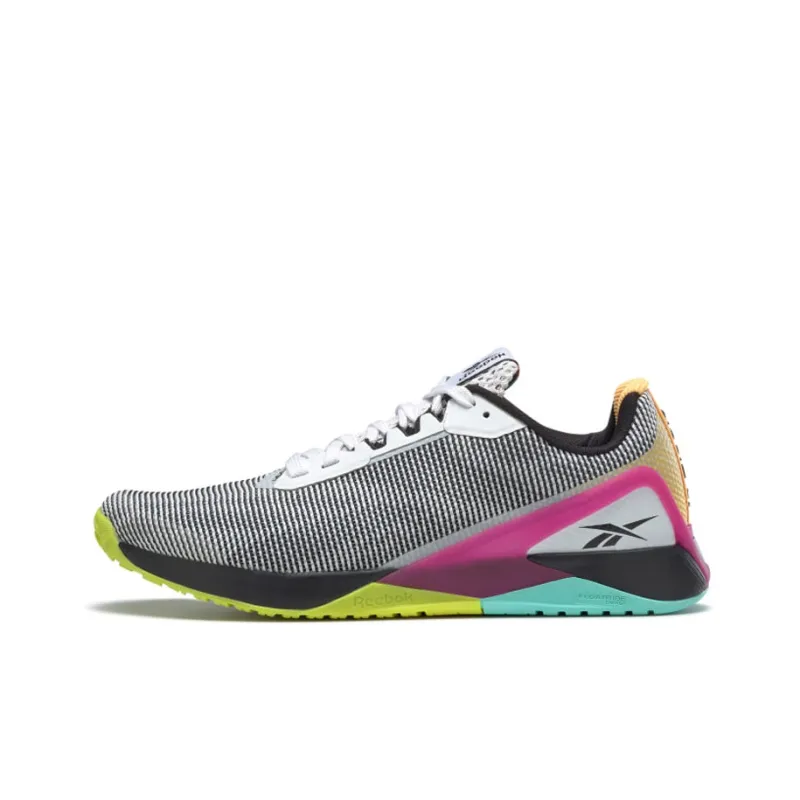 Reebok Nano X1 Grit White Black Pursuit Pink-0