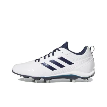 Adidas Stabile 5 Low Cleats 'White Navy Blue'
