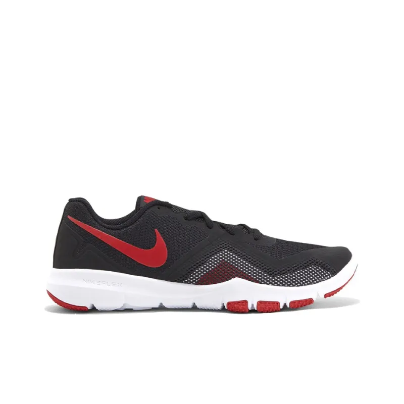 Nike Flex Control 2 Sports Shoes Black/Red-1