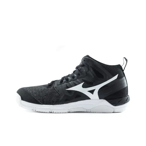 Mizuno Sonic Training Shoes Unisex Mid-Top Black/White