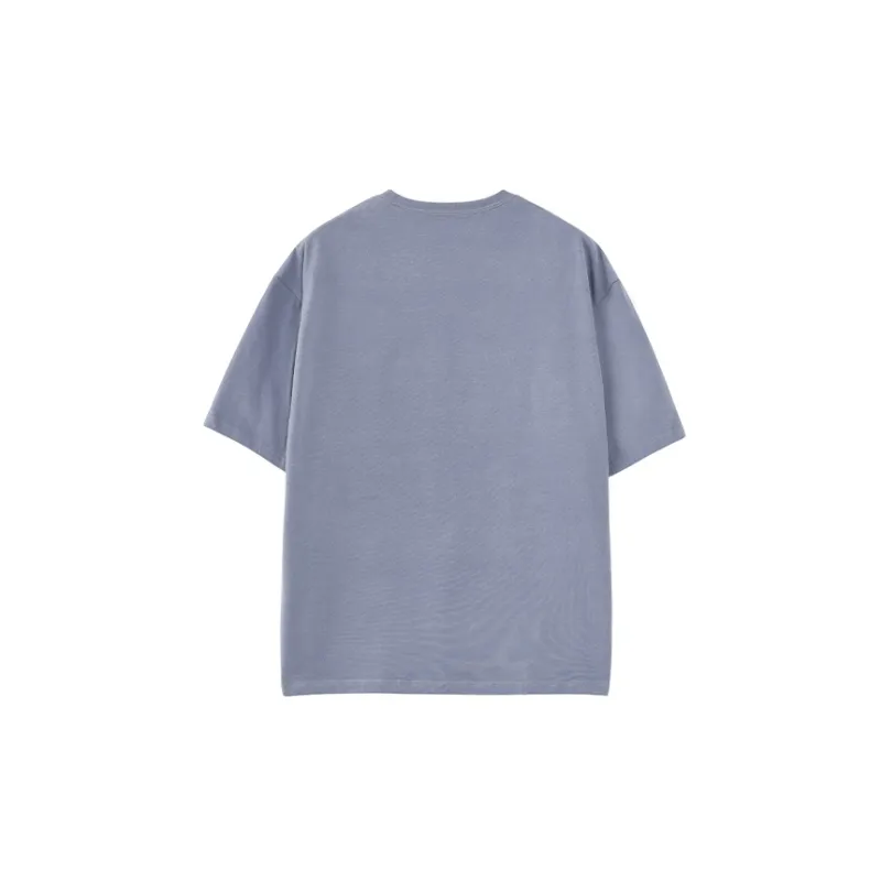 YOSHIYOYI T Shirts Unisex Gray Blue-1