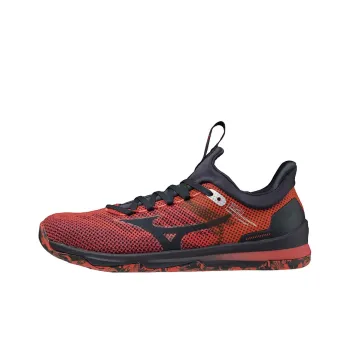 Mizuno Tc 11 Low Tops Training Shoe Red Black