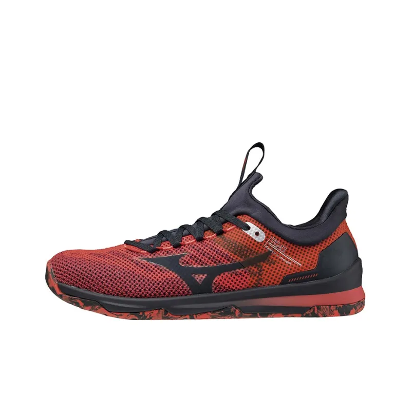 Mizuno Tc 11 Low Tops Training Shoe Red Black-0