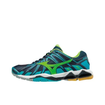 Mizuno Wave Tornado Training Shoes Men Low-Top Blue/Green