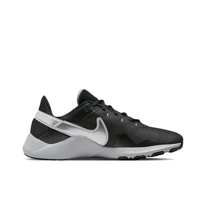 Nike Legend Essential 2 'Black Metallic Silver'-1