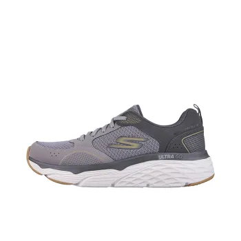Skechers Max Cushioning Training Shoes Men Low-Top Gray/Yellow