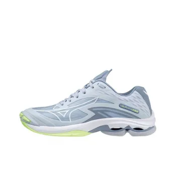 Mizuno Wave Lightning Z7 Anti-Slip And Wear-Resistant Breathable Low-Top Training Shoes Women's Gray White Green