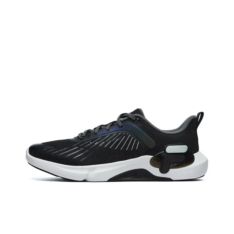 FILA XFT Anti Slip And Wear Resistant Breathable Low Top Training Shoes Women's Black-0