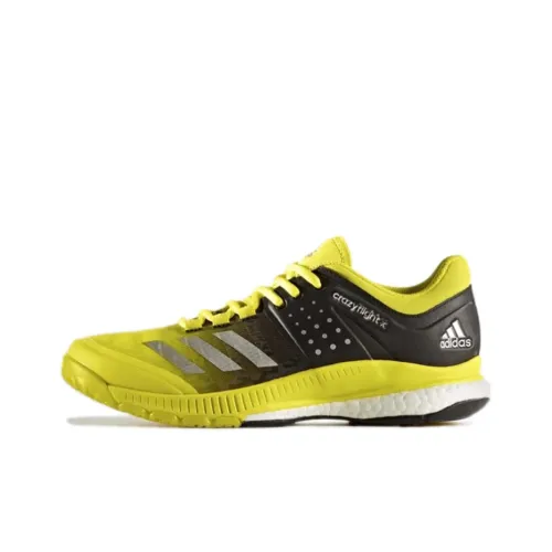 Adidas Crazyflight Training Shoes Unisex Low-Top Yellow/Black