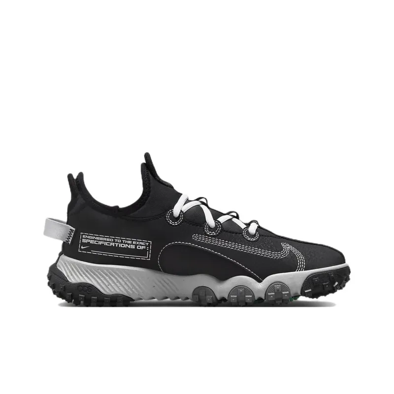 Nike Future Field Cushioning Anti-Slip And Wear-Resistant Low-Top Training Shoes GS Black-1