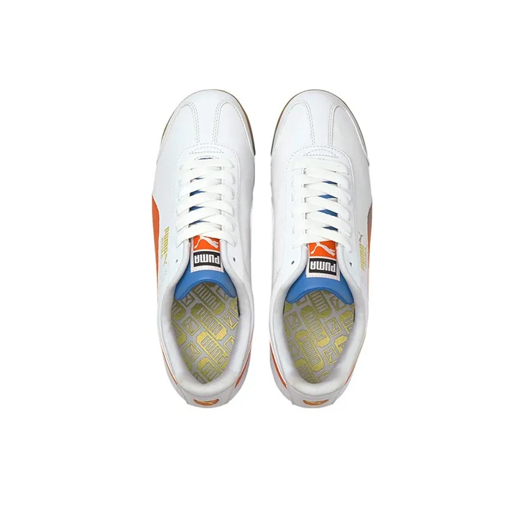 PUMA Roma Basic Plus 'White Grenadine'-2