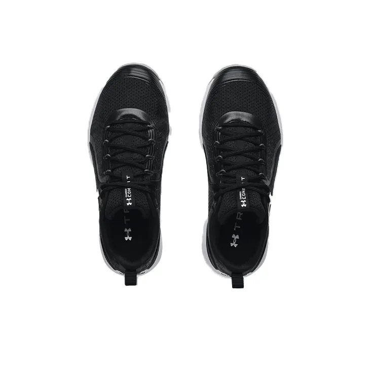 Under Armour Charged Commit 3 4E Wide 'Black White'-3