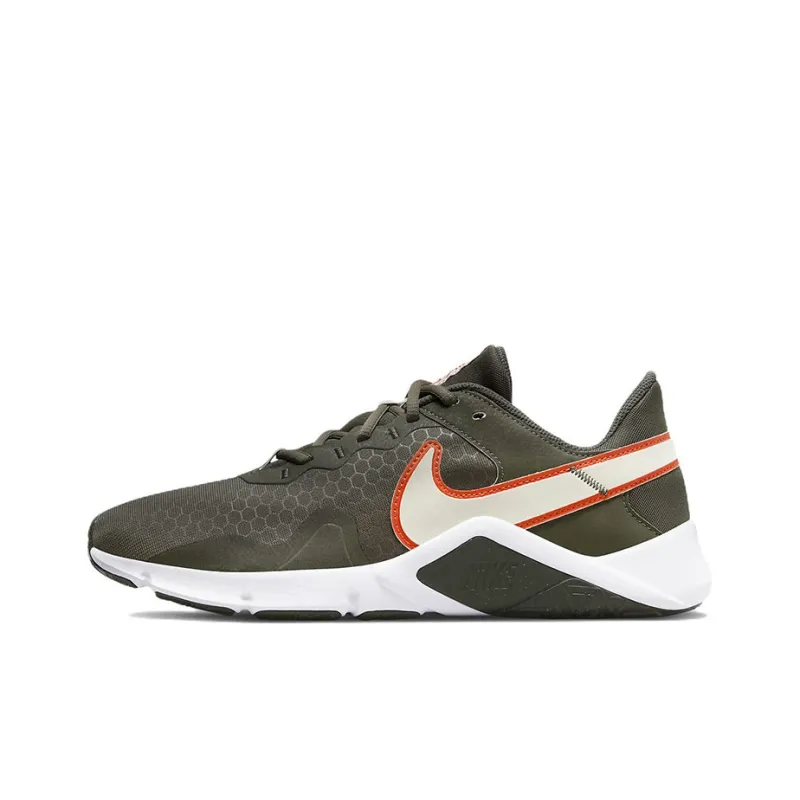 Nike Legend Essential 2 'Cargo Khaki Safety Orange'-0