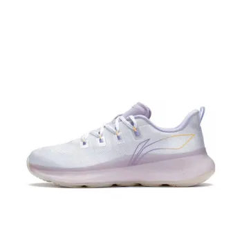 LiNing Wujie 4 Cushioned Anti Slip Wear Resistant Breathable Lightweight Low Top Training Shoes Women's Standard White