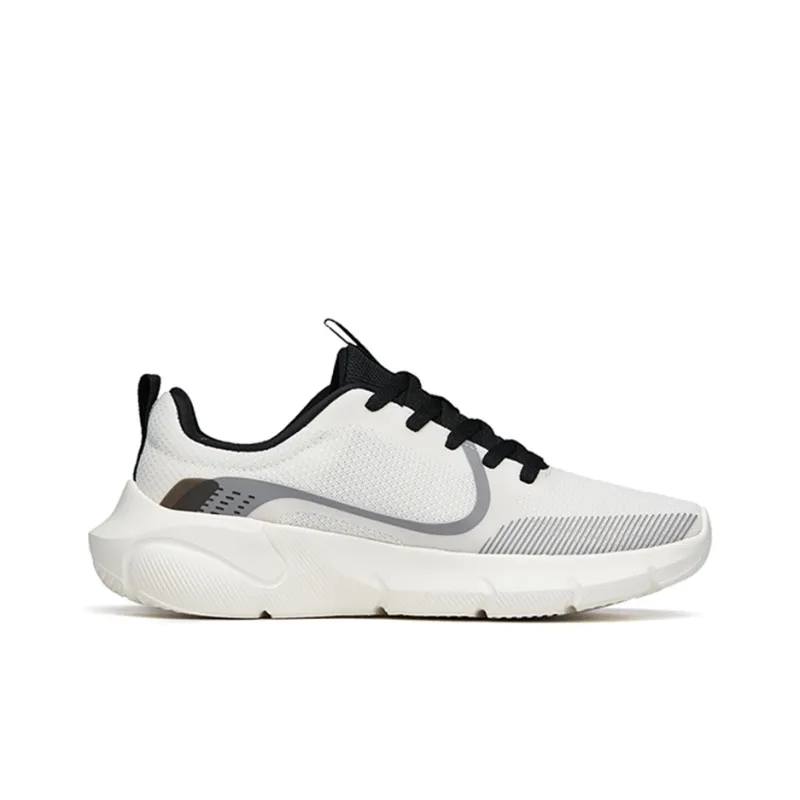 Anta Variety Training Collection Wear resistant And Lightweight Low Top Training Shoes Men's White Black-1