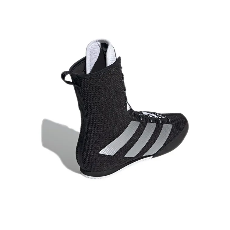 Adidas Box Hog 3 Black Silver Metallic-3