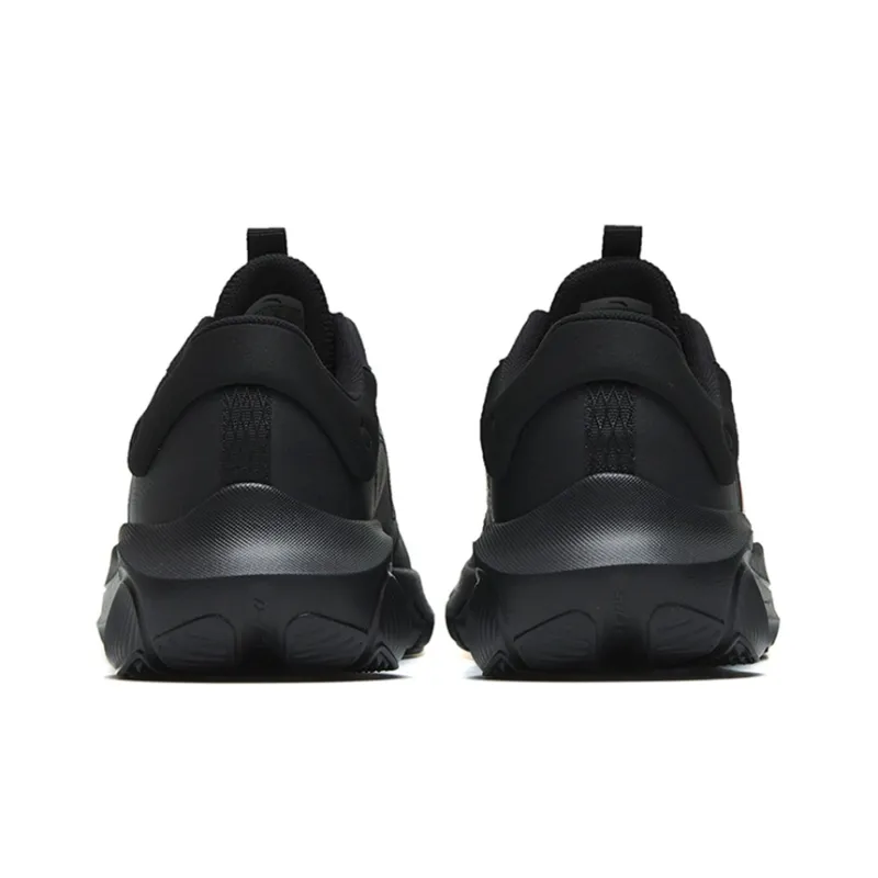 Anta Shock Absorbers With Slip Resistant And Abrasion Resistant Properties Low Top Training Shoes Men's Black Red-3