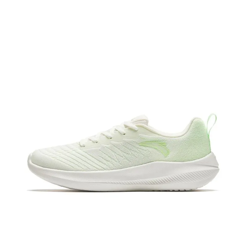 Anta Low Top Running Shoes Women's White Cyan-0