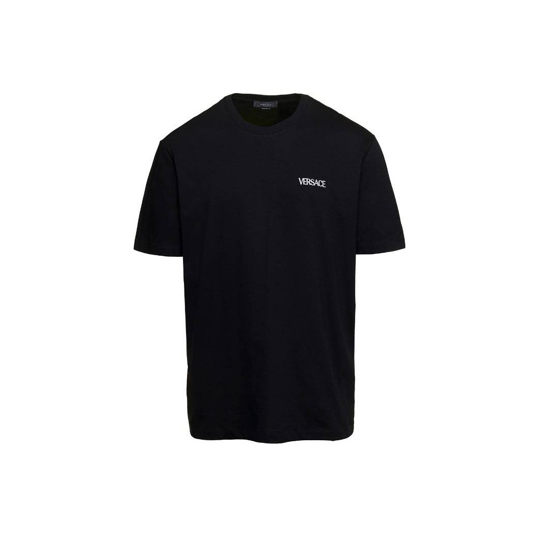 Versace T-shirt with shimmering appliqués | Men's Clothing