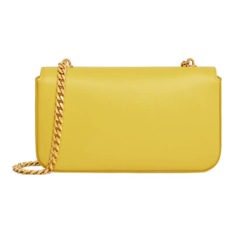 CELINE Triomphe Calfskin Crossbody Bag Shoulder Bag Women's Lemon-2