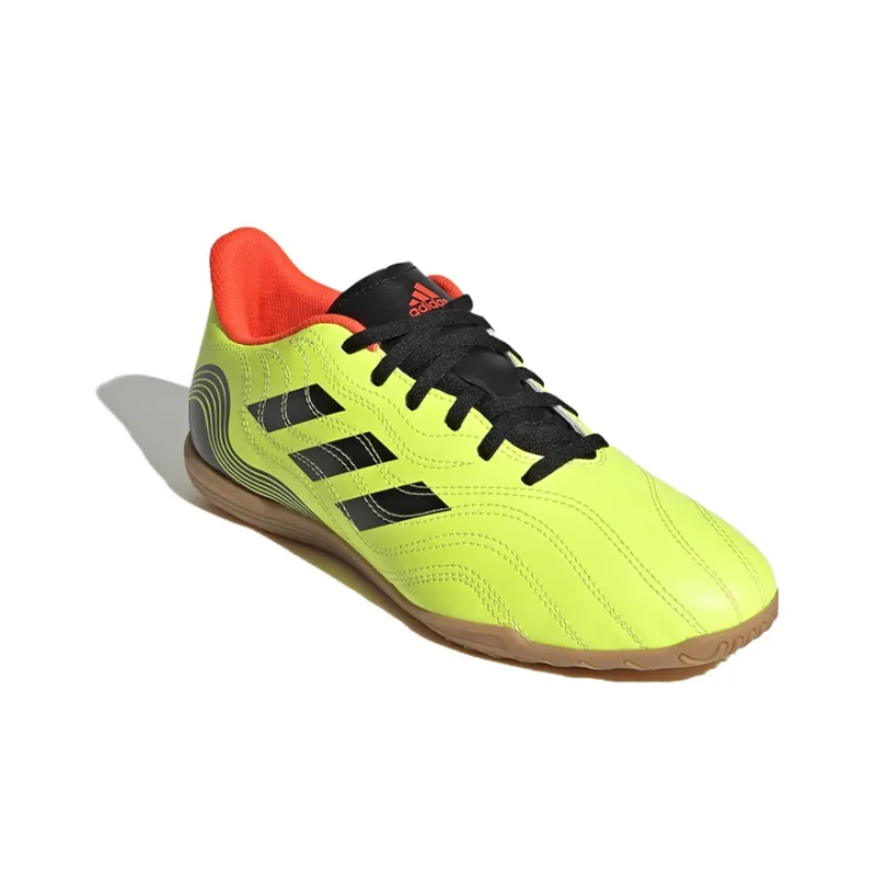 Adidas Copa Sense.4 Anti-Slip Wear-Resistant Soccer Shoes Men's Yellow Black-2