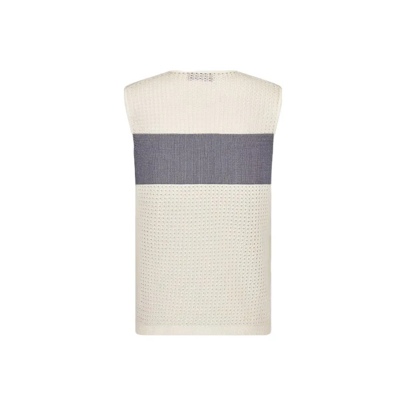 DIOR SLEEVELESS T Shirt Men's White-1