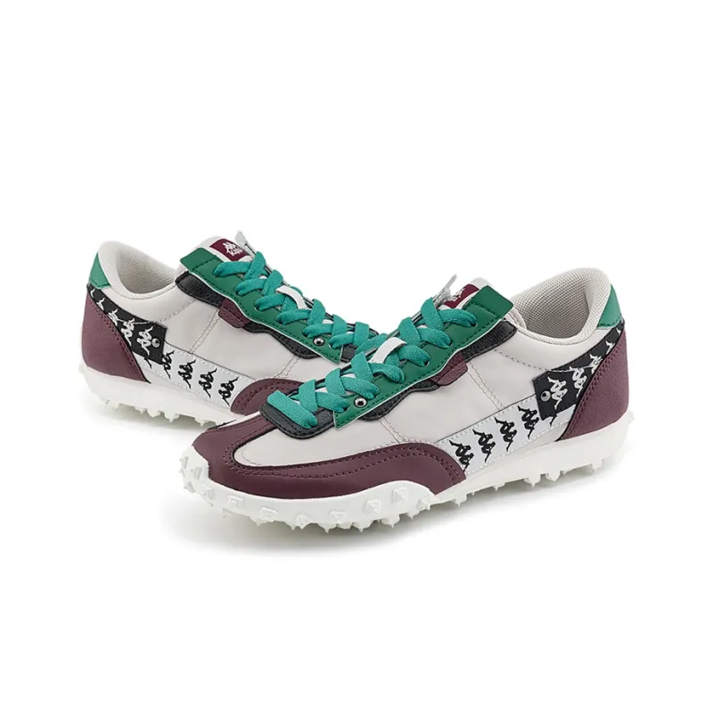 Kappa Slip Resistant Low Top Casual Running Shoes Unisex Moon Gray-4