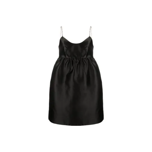 Sandro Slip Dresses Women's Black