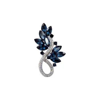 HMZ Brooches Women's Blue