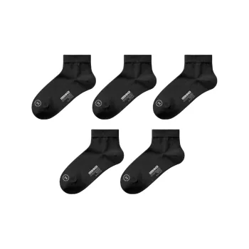 Bananain Mid Calf Socks Women's 5 Pack