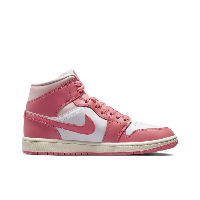 Jordan 1 Mid Strawberries And Cream Women's-1